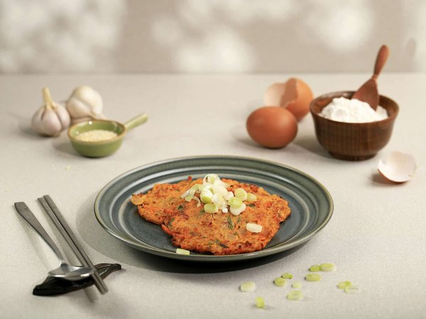 How Can You Master a Crisp and Tangy Kimchi Pancake with a Dipping Sauce?